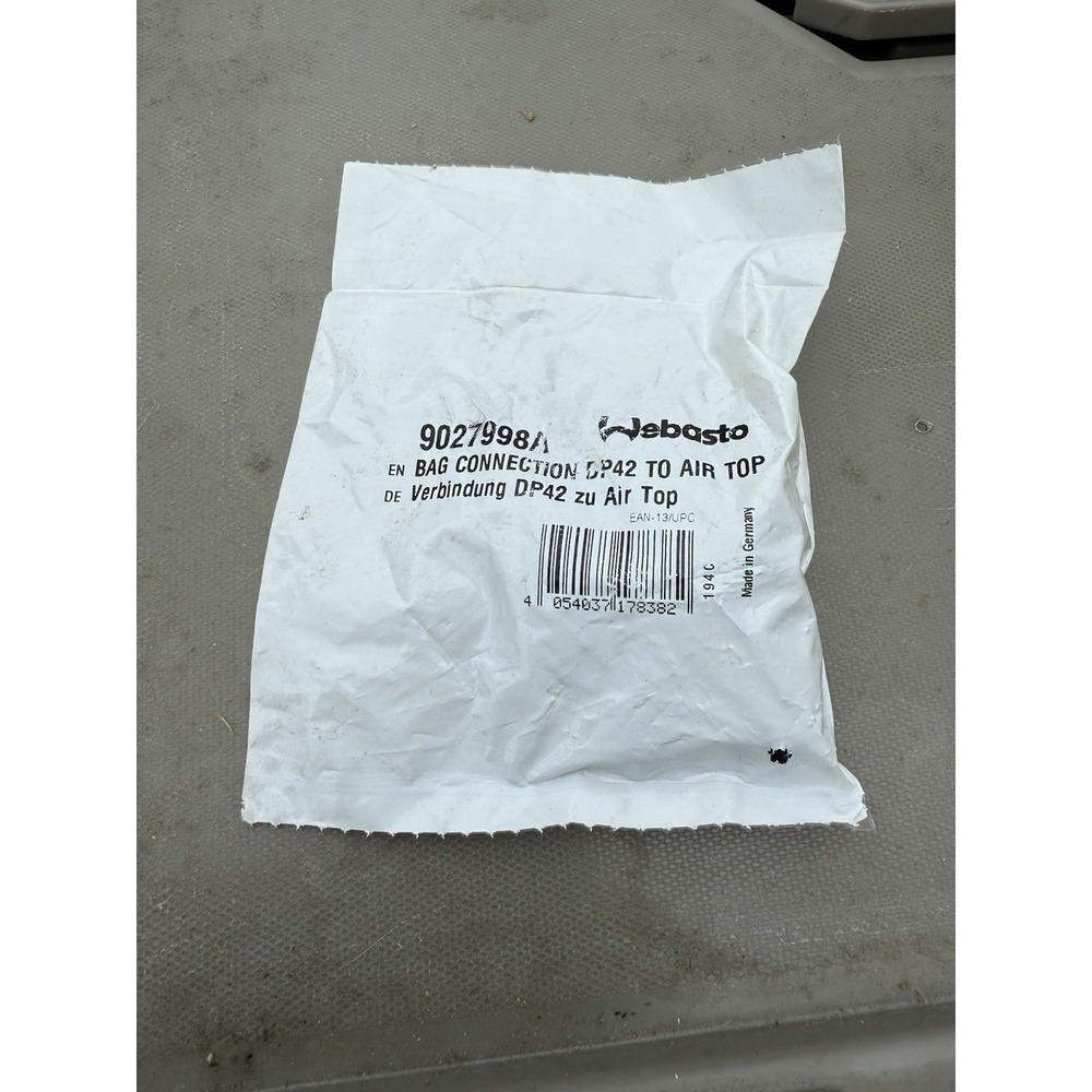 Webasto 9027998A DP42 to Air Top Connection Kit OEM New